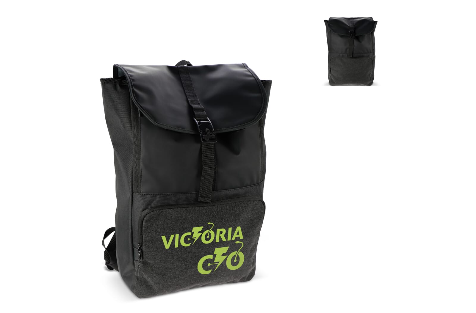 Laptop rugzak Liam RPET 20L Zwart