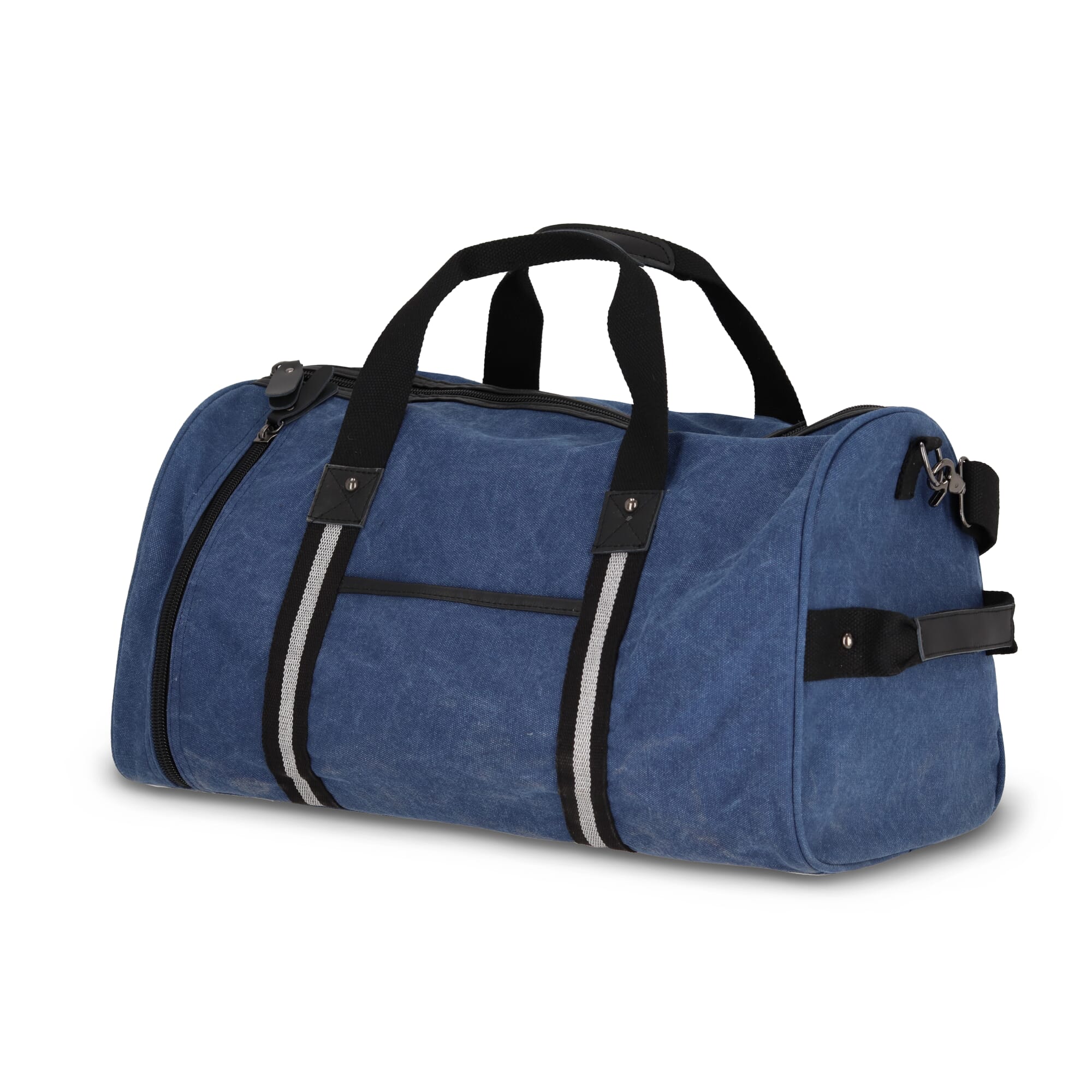 Gerecycled katoenen canvas plunjezak Harper