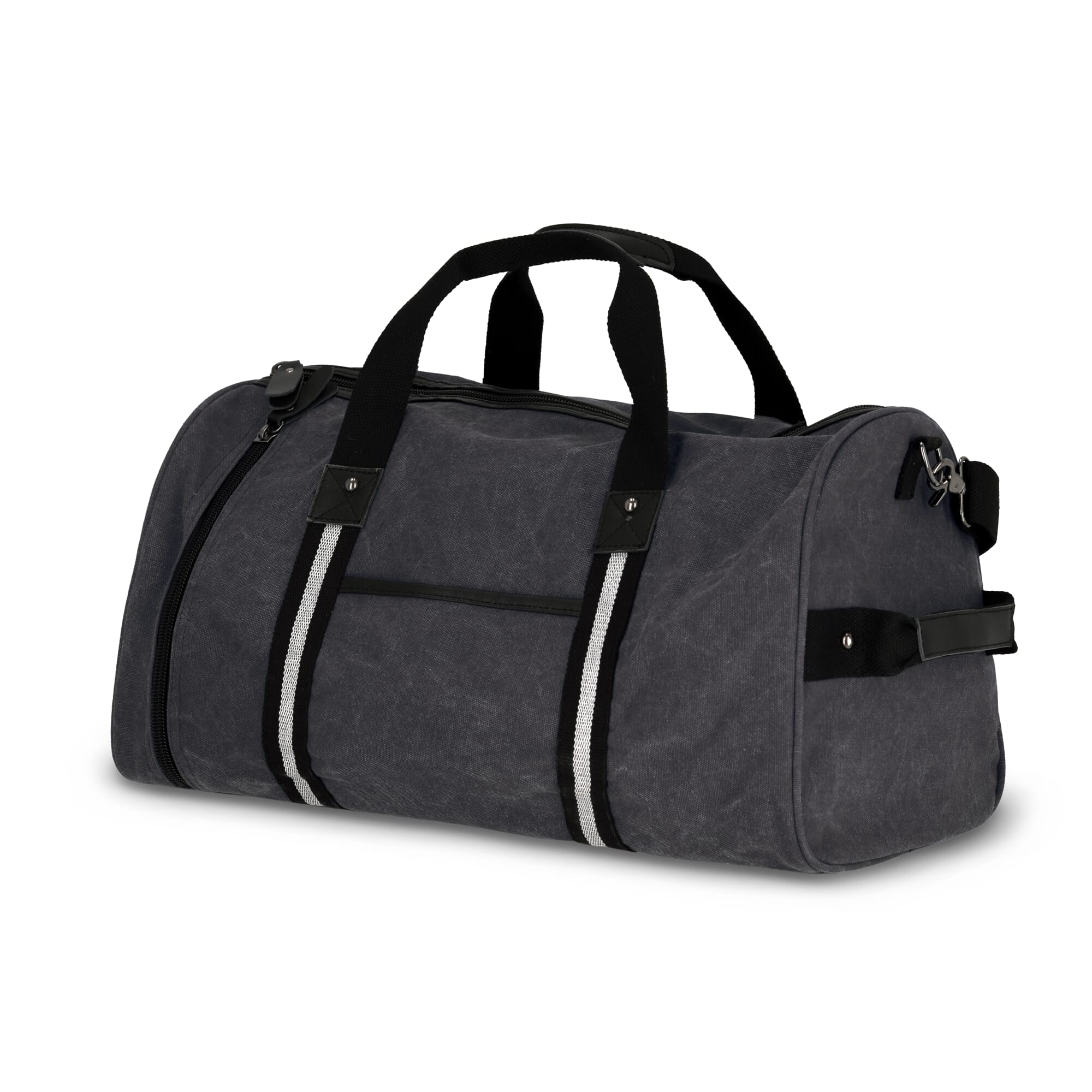Gerecycled katoenen canvas plunjezak Harper