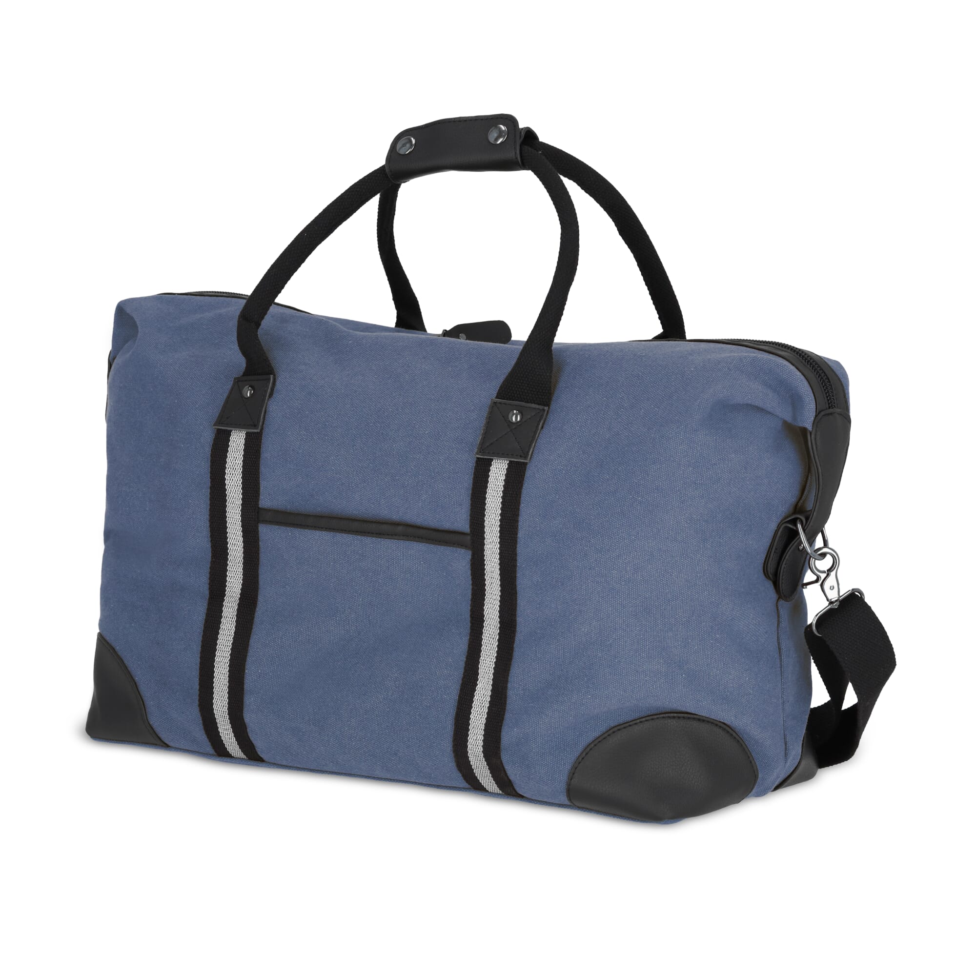 Gerecycled katoenen canvas weekendtas Harper