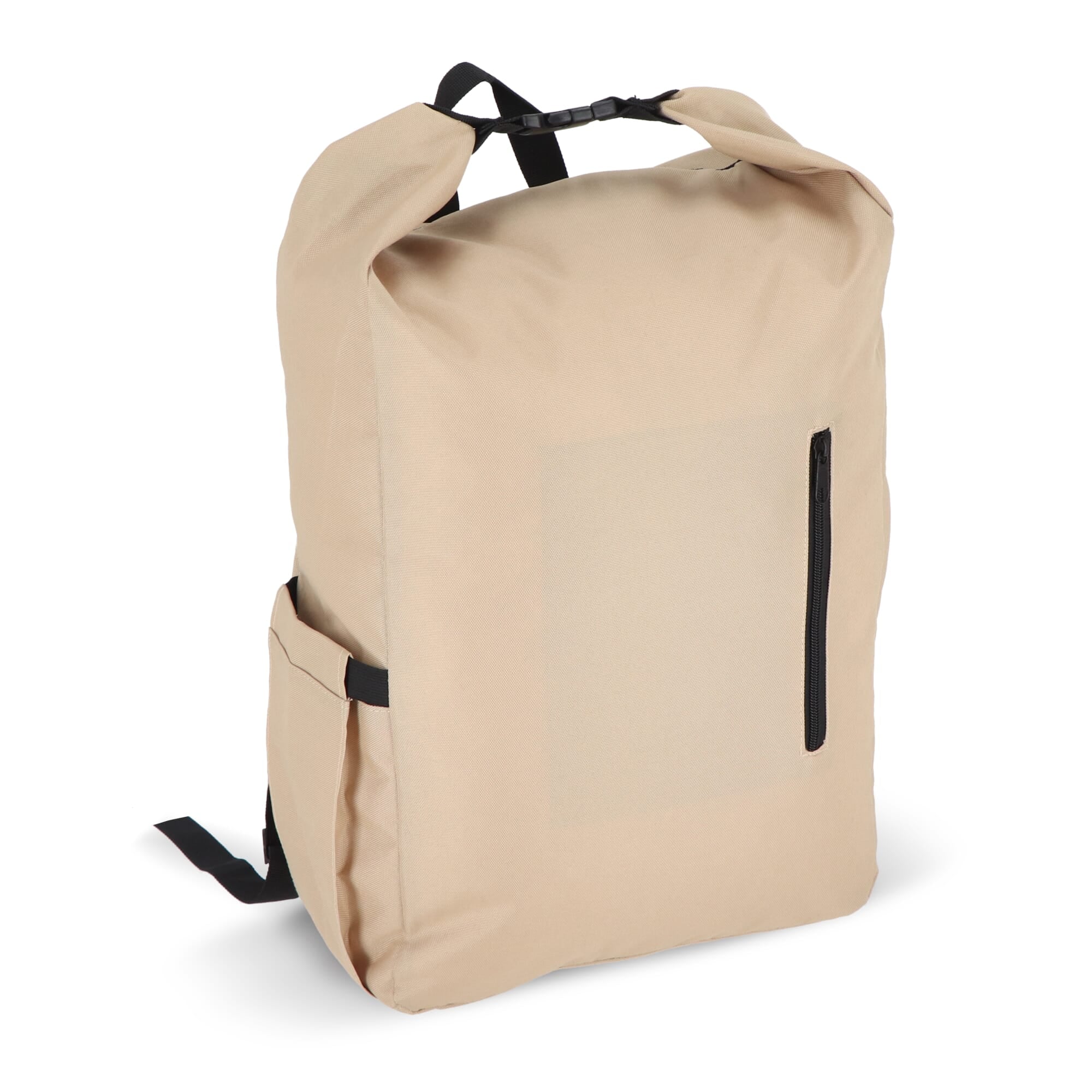 R-PET 600D Rolltop gesp rugzak 20L
