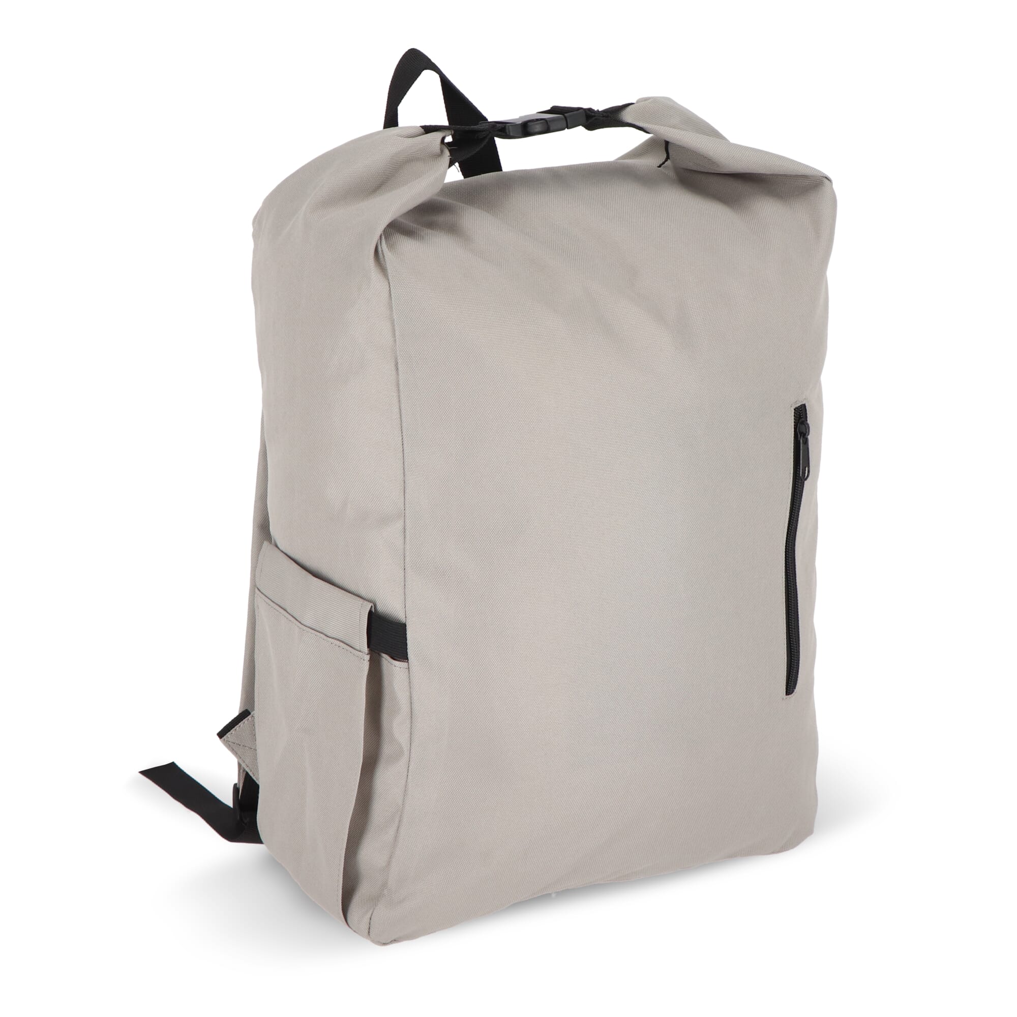 R-PET 600D Rolltop gesp rugzak 20L