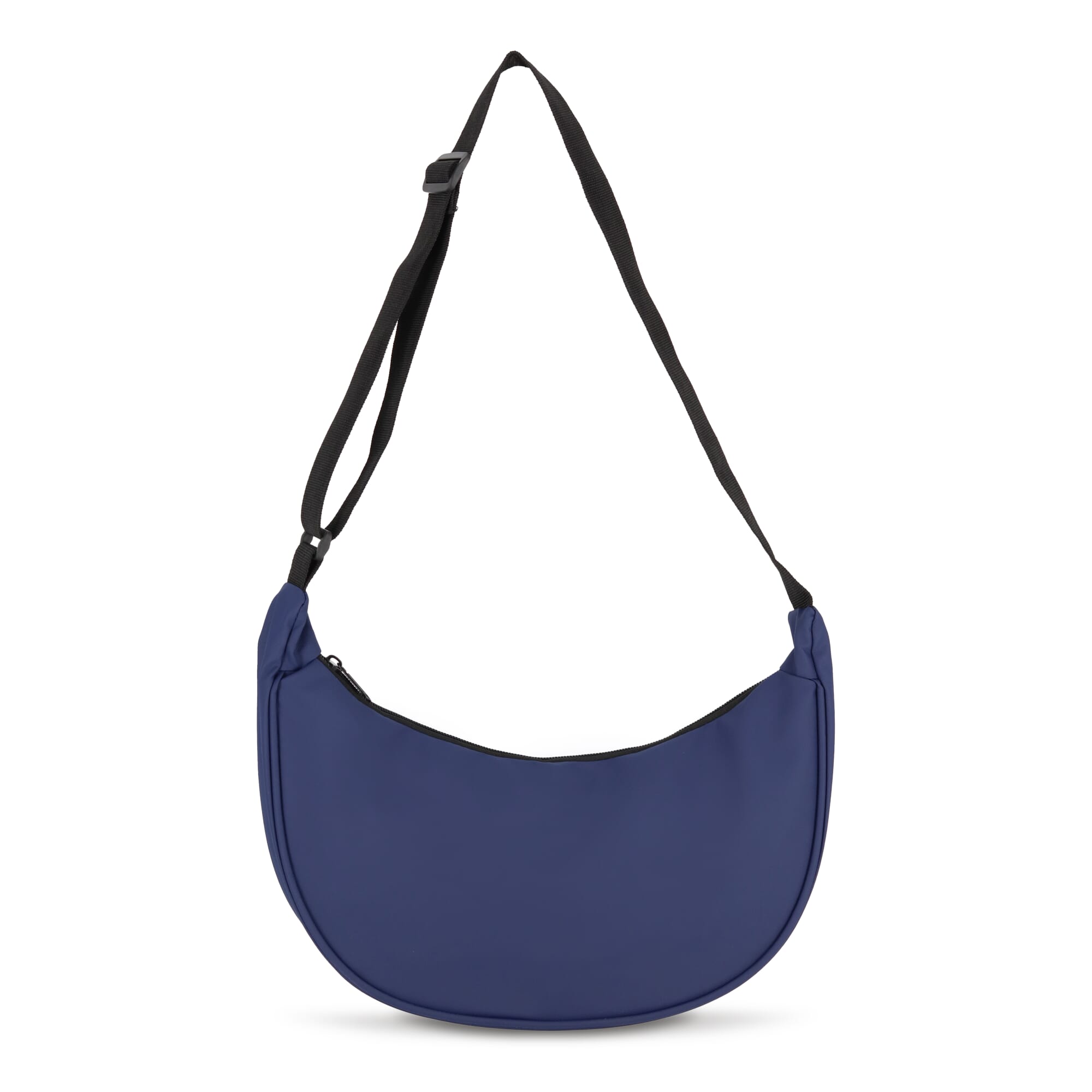 PU-gecoat R-PET 600D halve maan sling tas