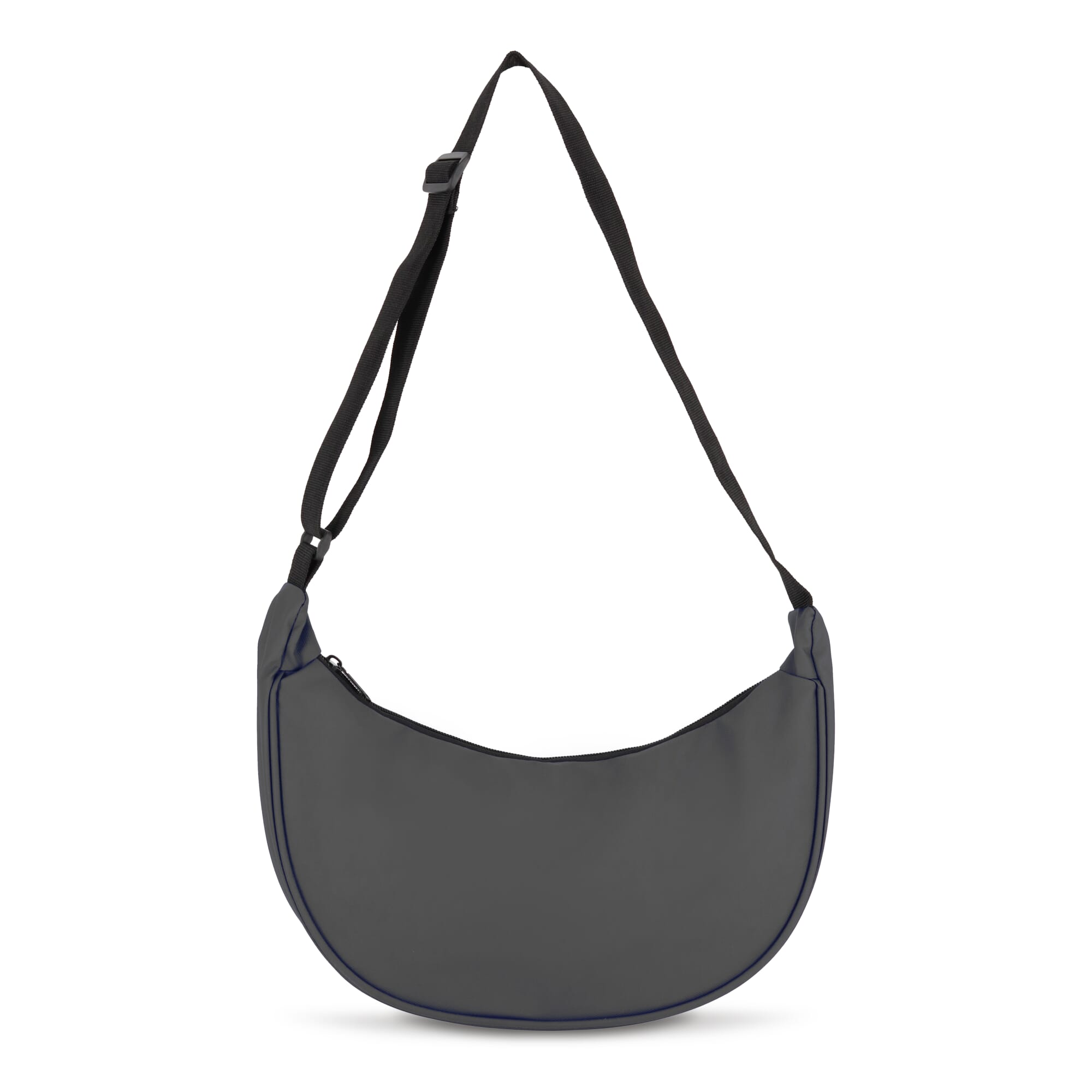 PU-gecoat R-PET 600D halve maan sling tas