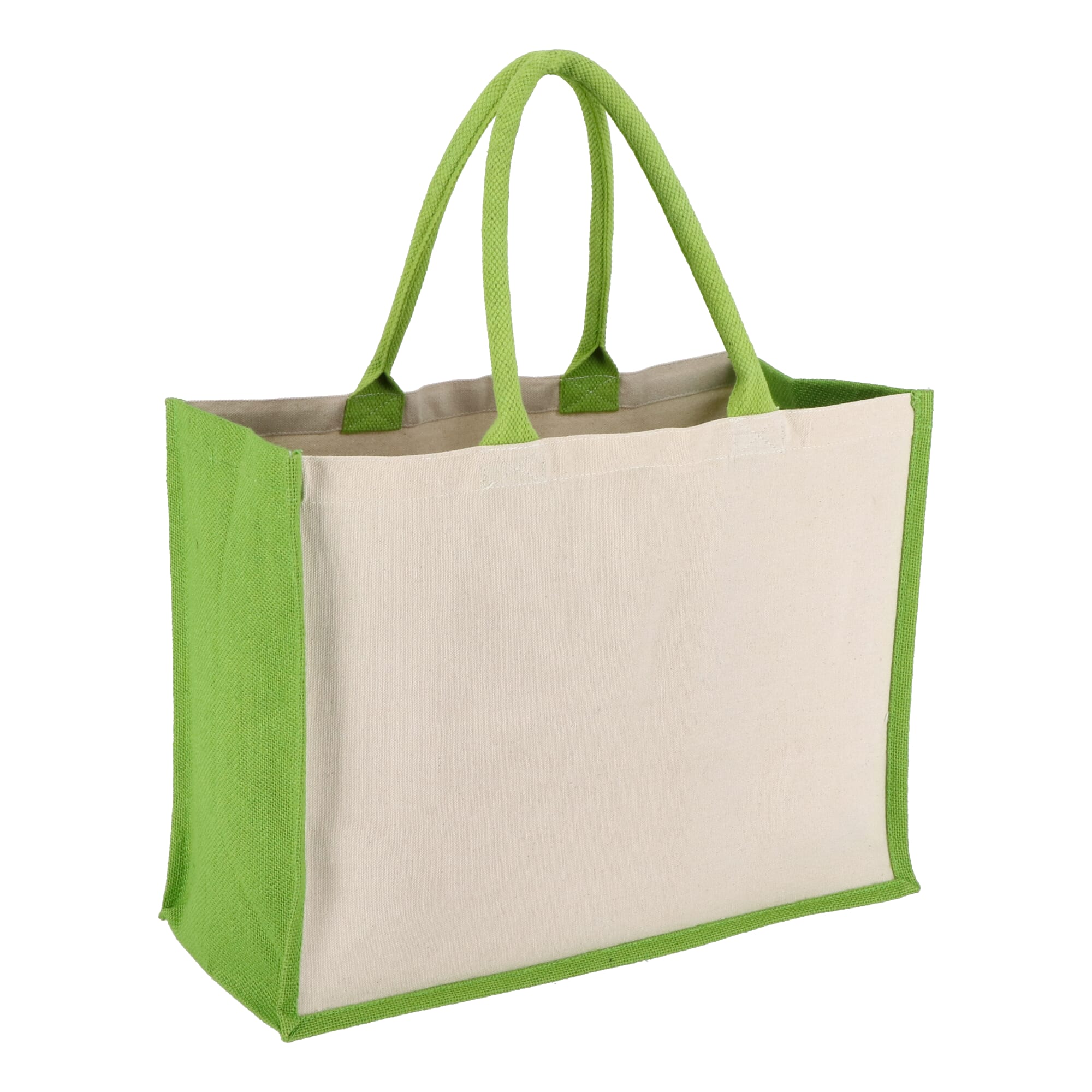Jute-Katoen Tote OEKO-TEX® 42.5 x 19 x 32cm 320g/m²