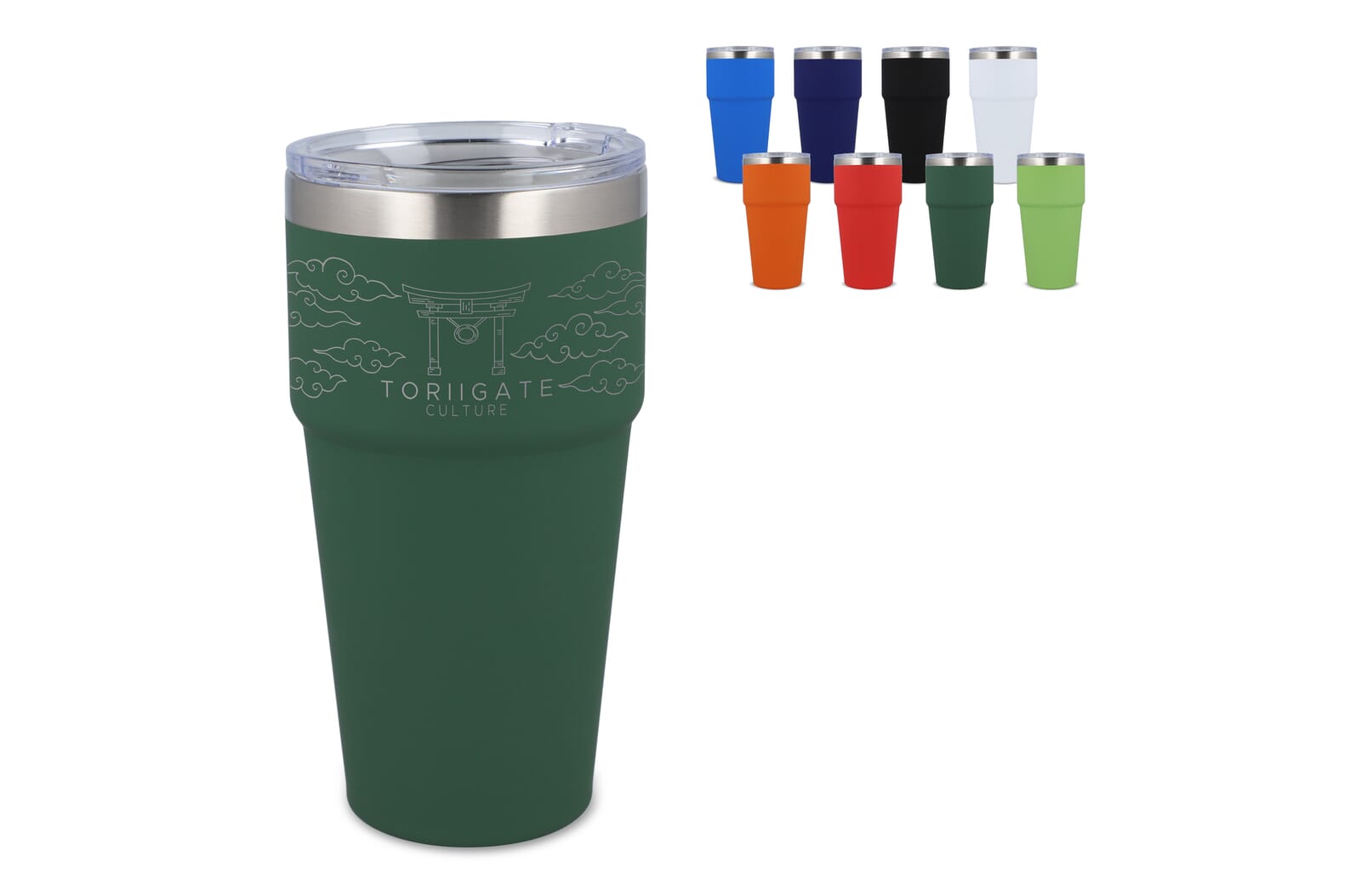 T-ceramic soft touch auto mok 500ml Wit