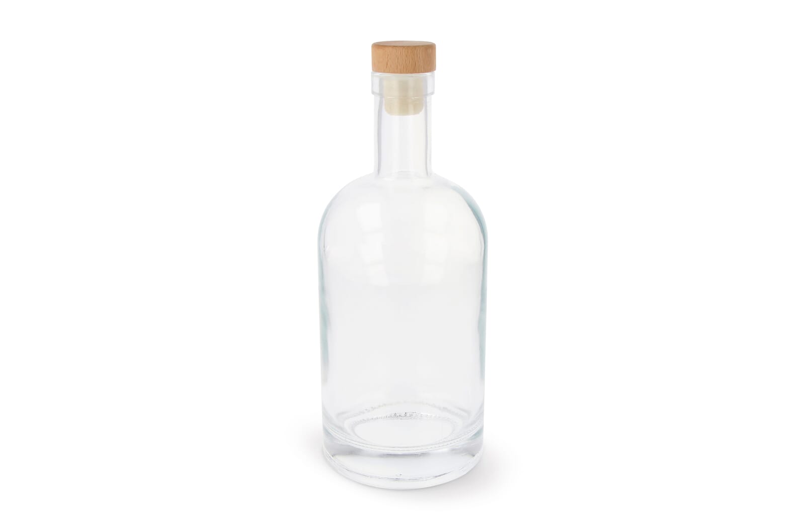 Waterfles 750ml Transparant