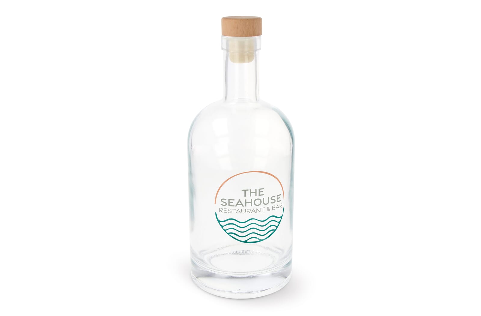 Waterfles 1L Transparant