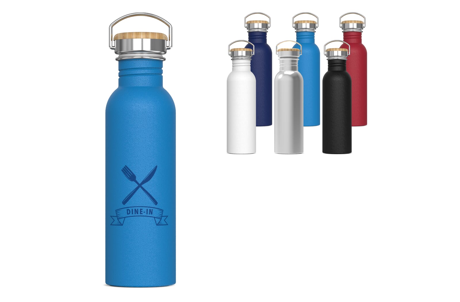 Waterfles Ashton 750ml Wit