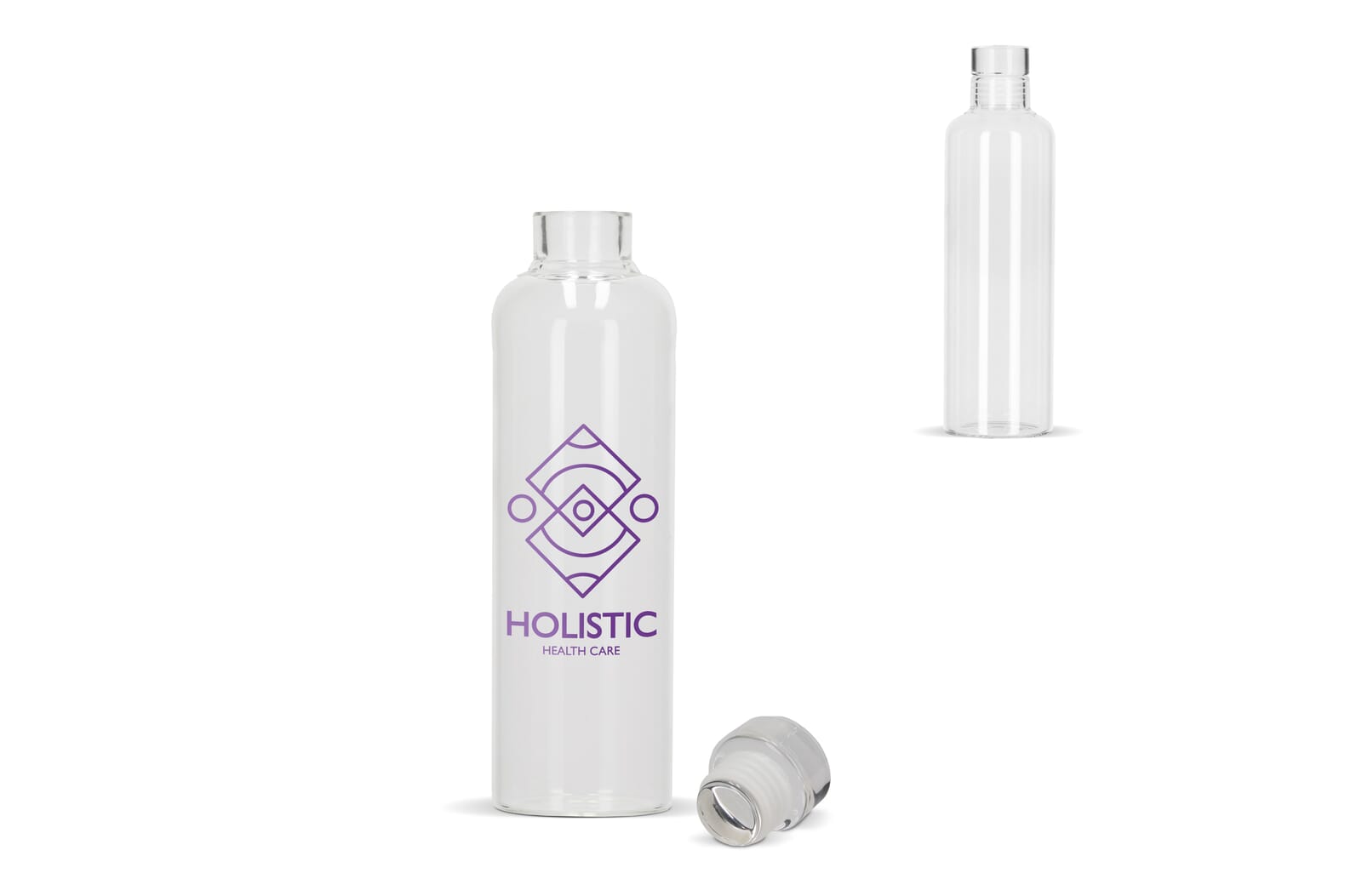 Glazen fles 500ml Transparant