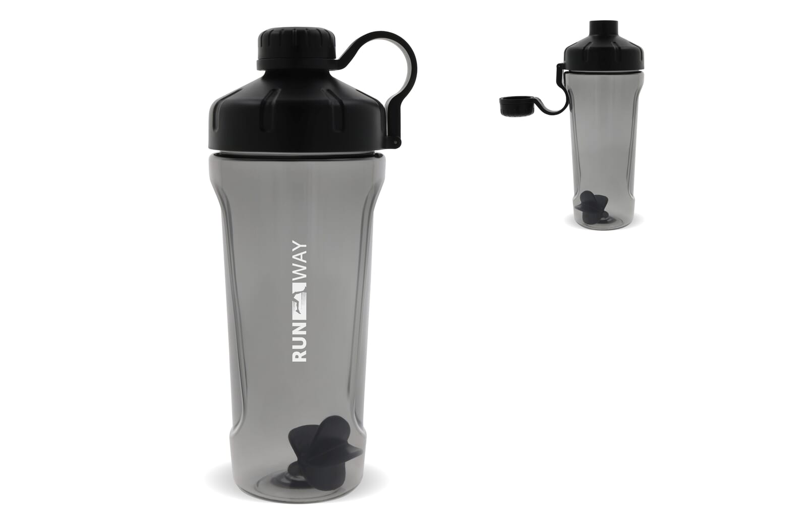 Shaker XL 900ml Zwart