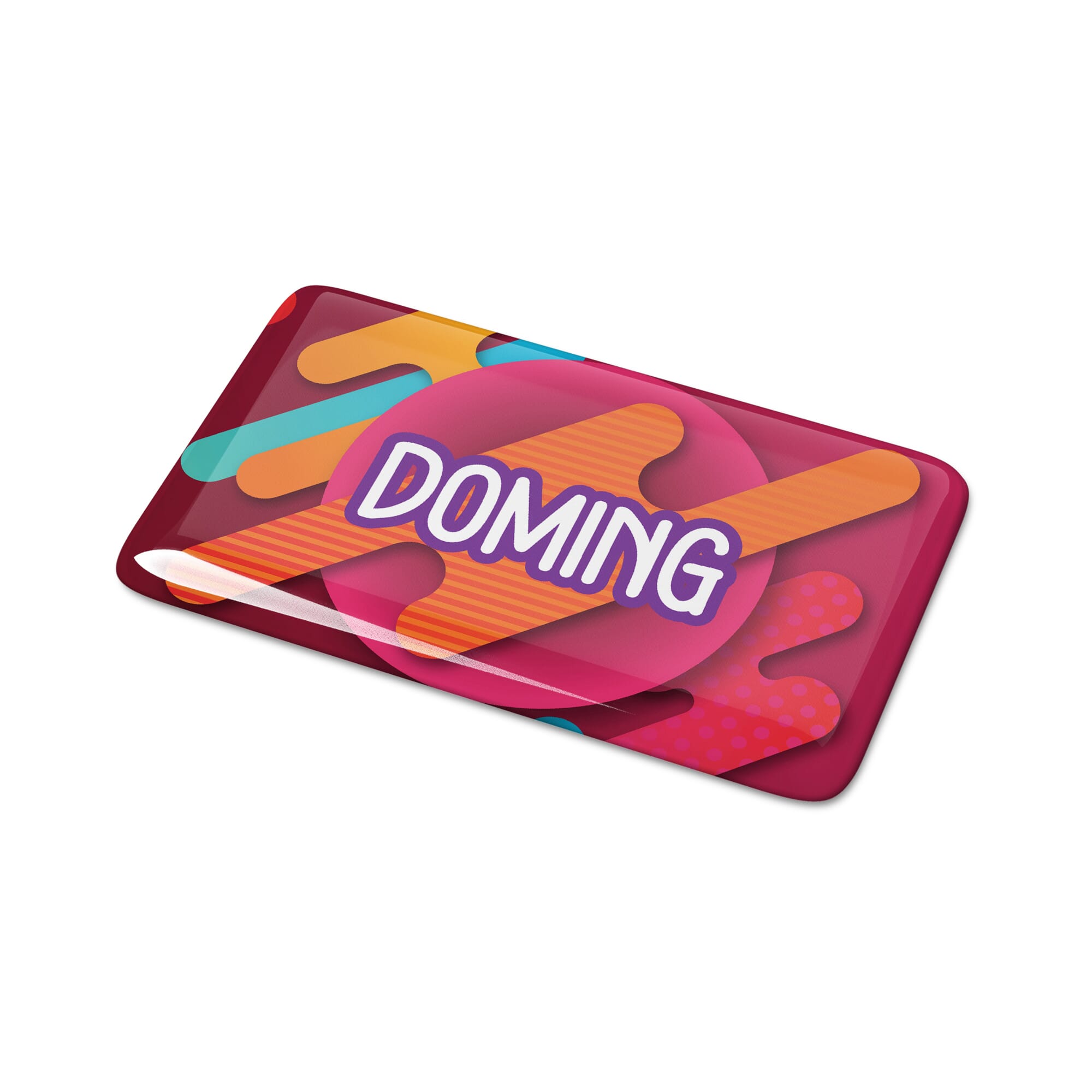 Doming Rechthoek 100x30 mm
