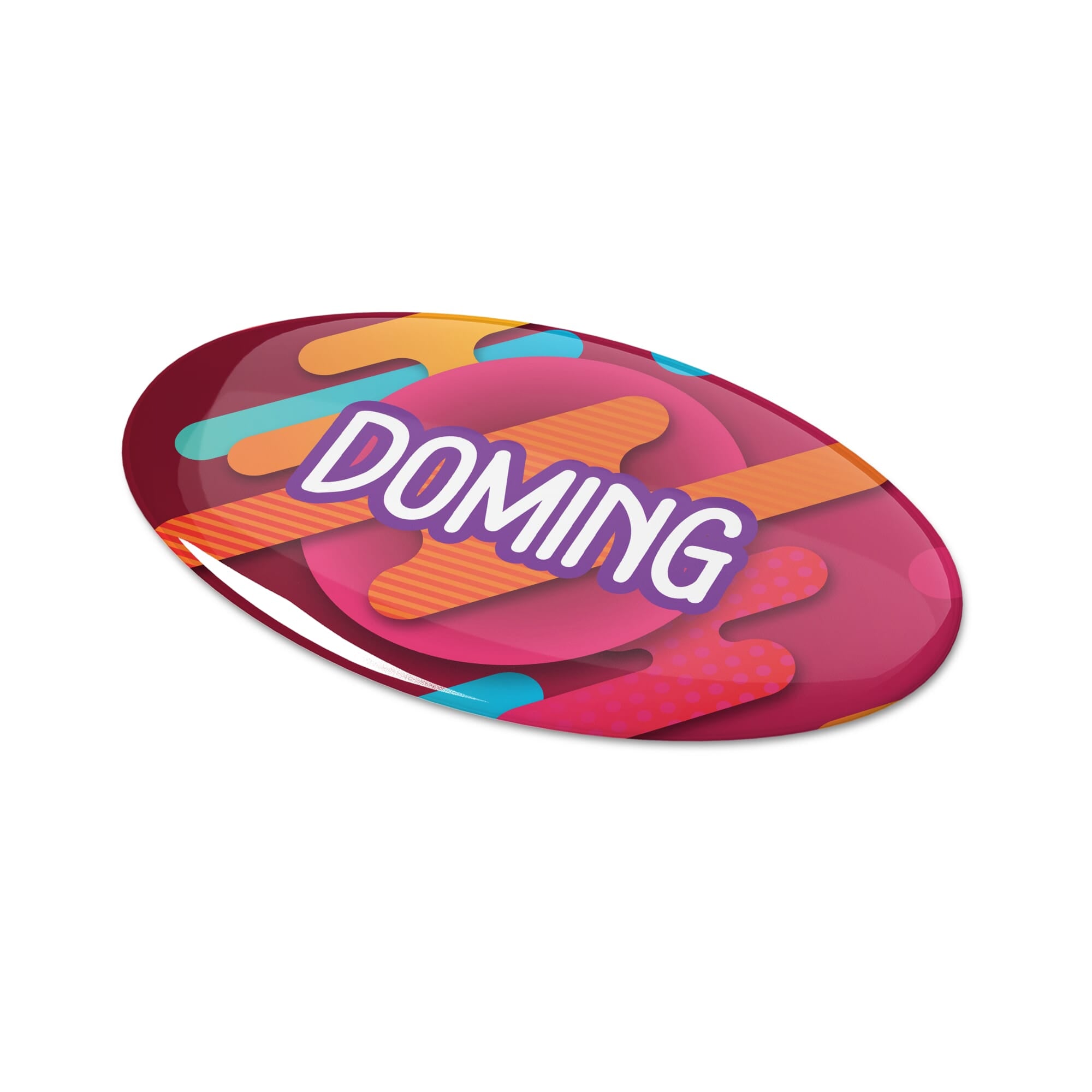 Doming Ovaal 20x10 mm