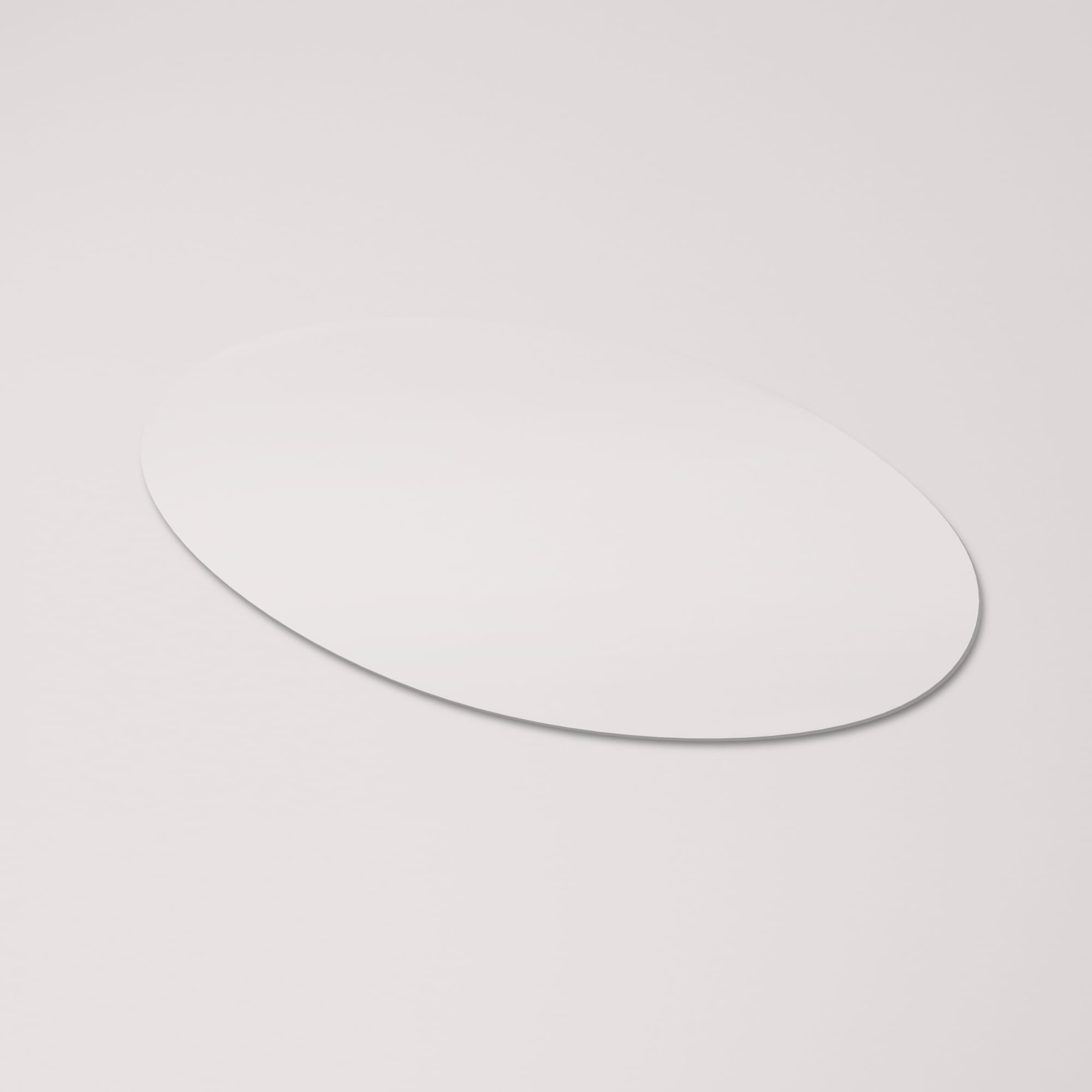 Vinyl Sticker Ovaal 20x10mm