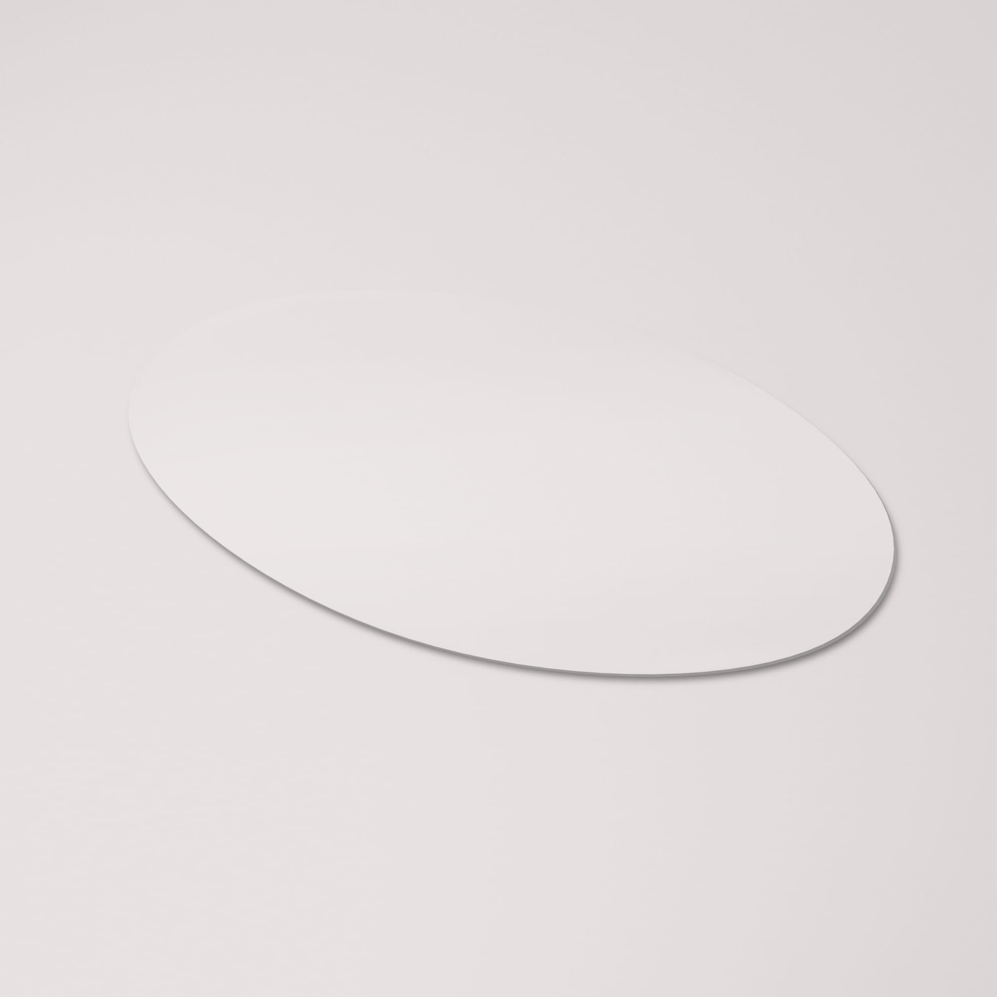 Vinyl Sticker Ovaal 50x25mm