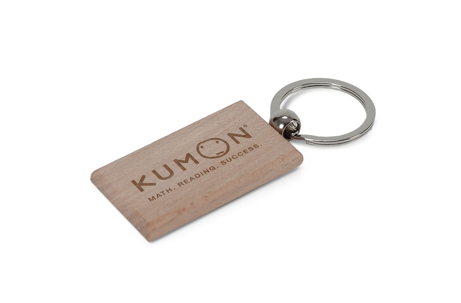 Sleutelhanger hout rechthoekig Hout