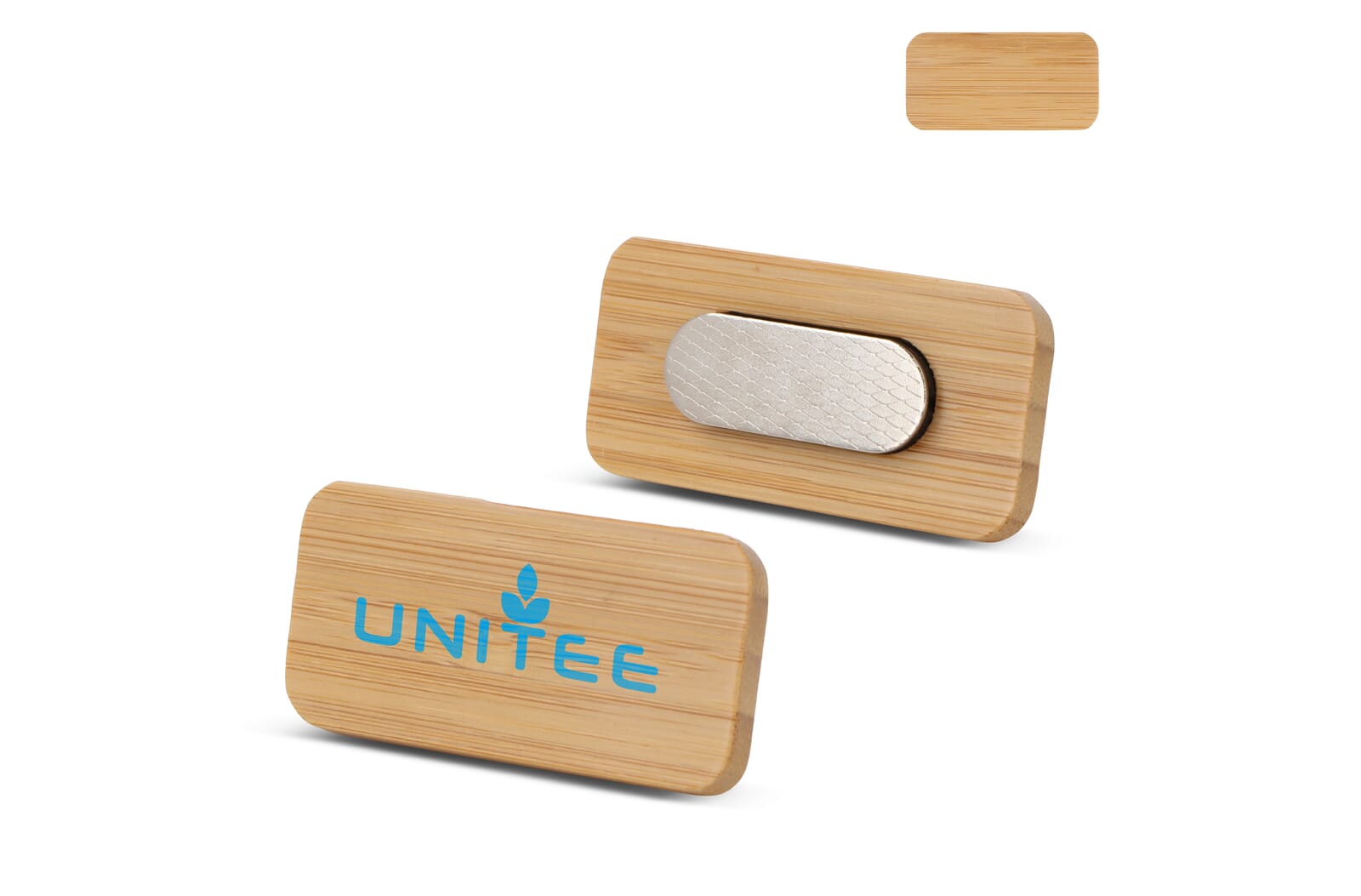 Badge Bamboe met magneet Natuur