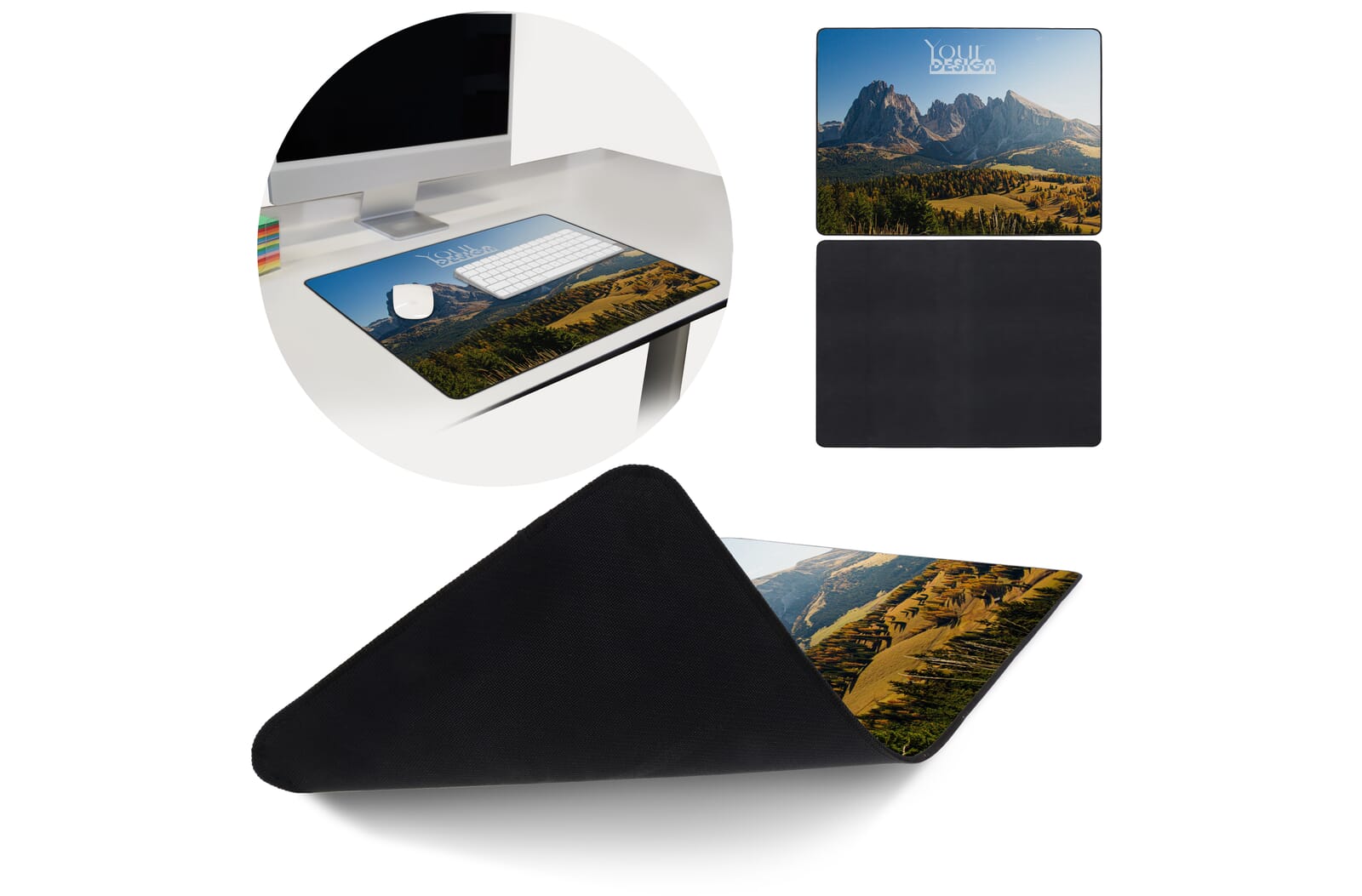 A2 bureau mat sublimatie 59 x 42 cm - JEFFS. Merchandise