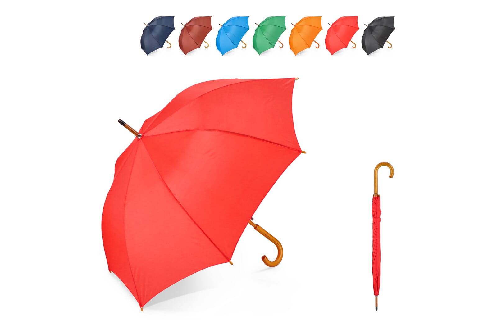 Aran 190T Polyester 23" Paraplu Auto open - JEFFS. Merchandise