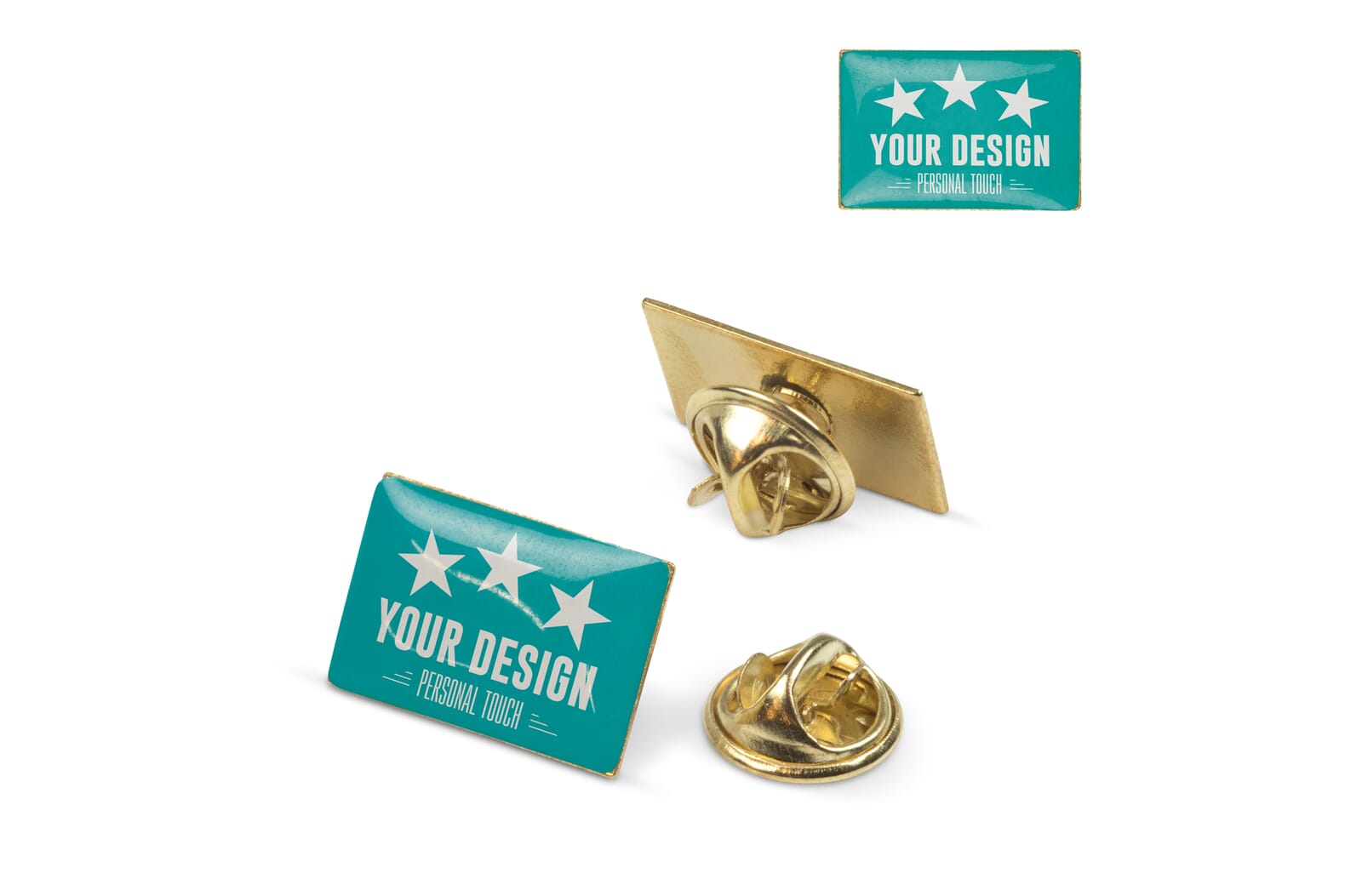Badge metalen pin 19x13mm - JEFFS. Merchandise