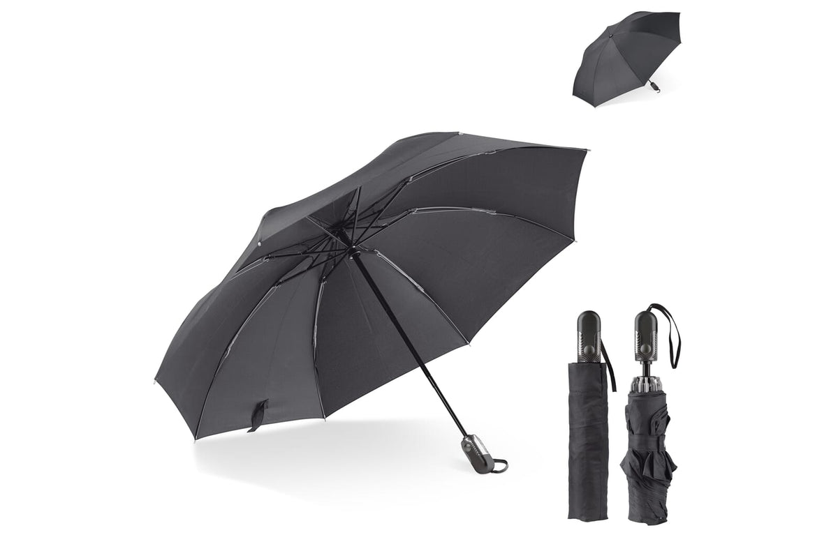 Deluxe 23” omkeerbare auto open/sluiten paraplu - JEFFS. Merchandise