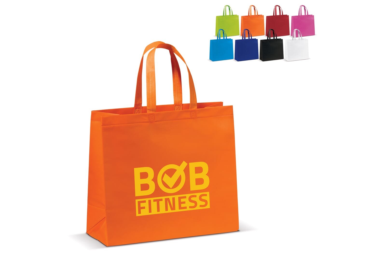 Draagtas gelamineerd non-woven groot 105g/m² - JEFFS. Merchandise