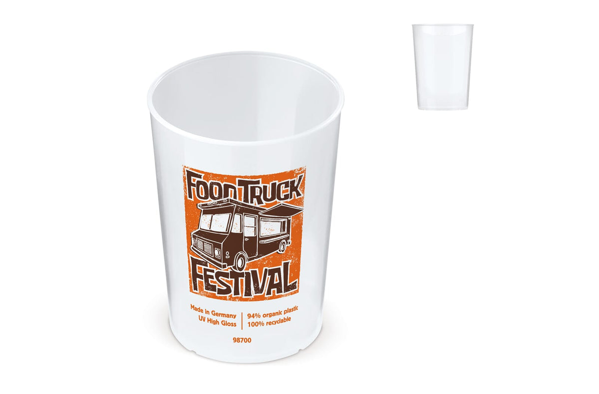 Ecologische cup biomateriaal 250ml - JEFFS. Merchandise