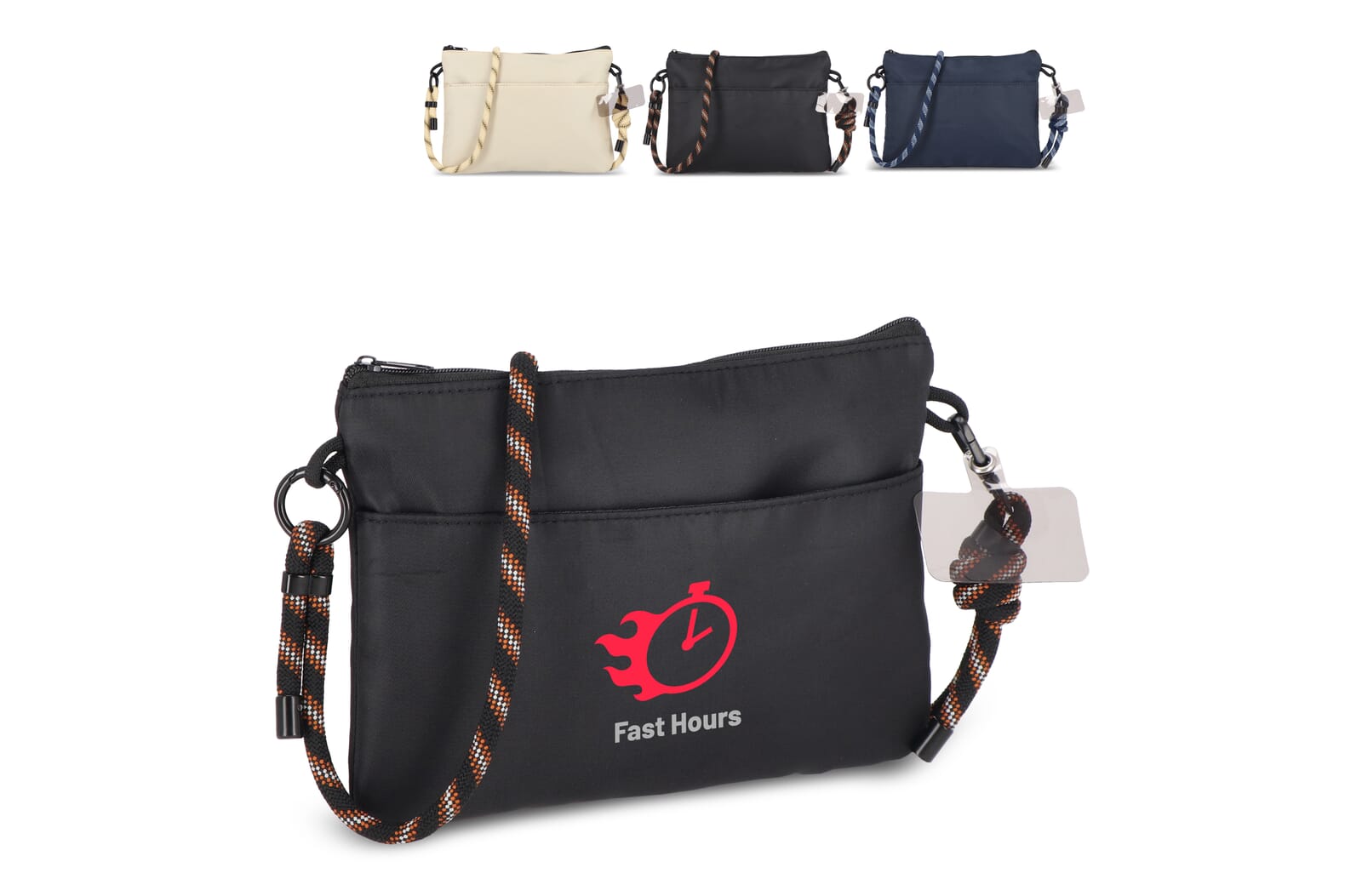 Extra Everyday Essentials pouch met paracord draagkoord - JEFFS. Merchandise