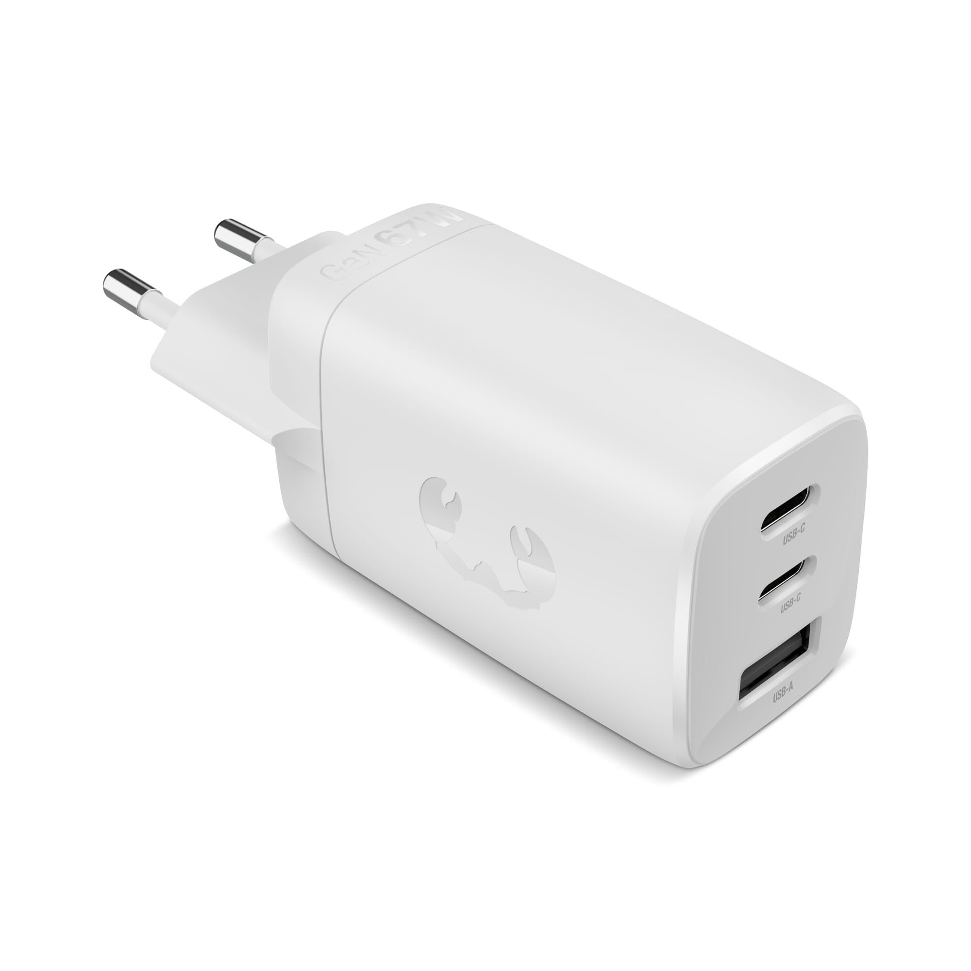 Fresh 'n Rebel 67W Laptop Snellader GaN USB - C & USB - A - JEFFS. Merchandise