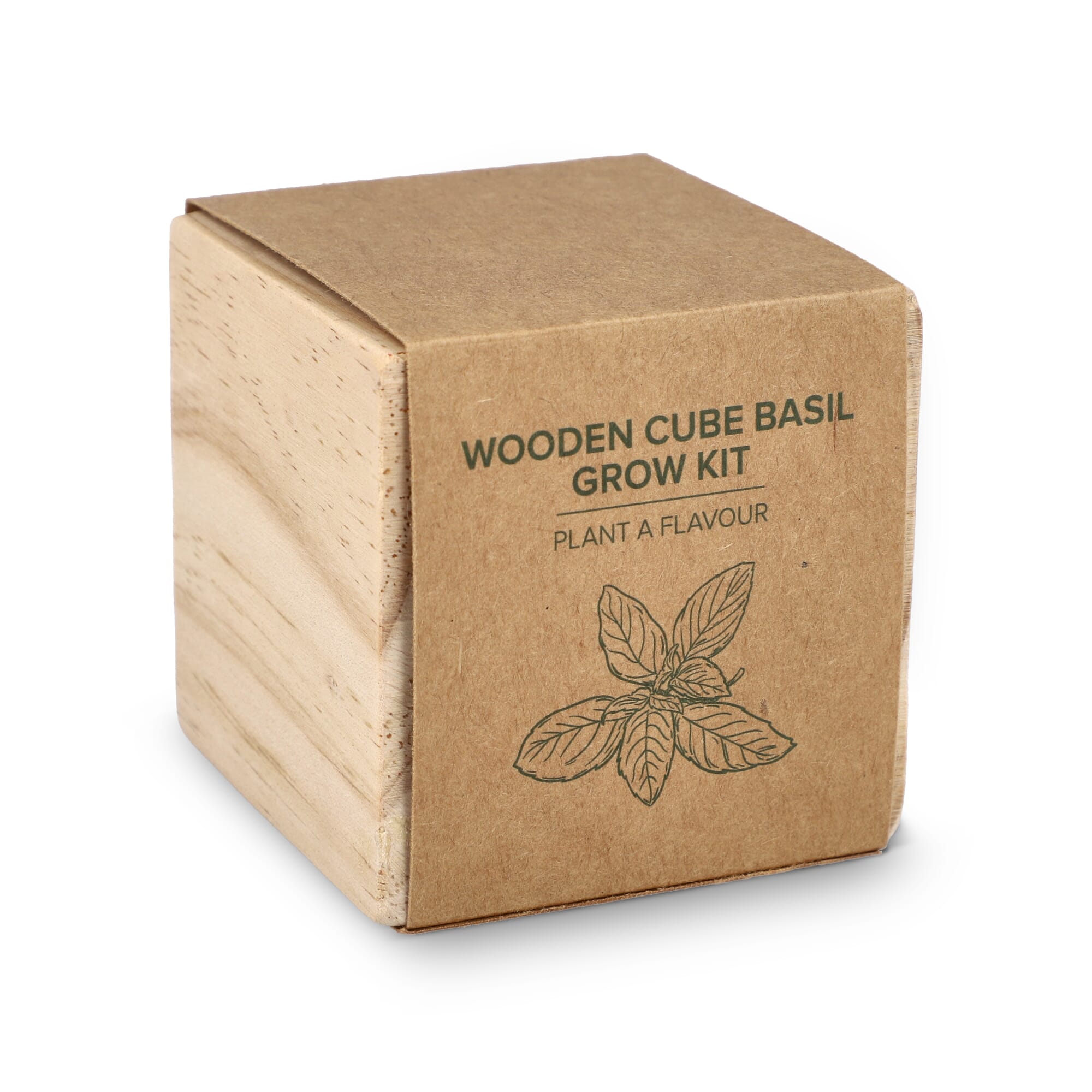 FSC Houten Plantenbak Set – Basilicum - JEFFS. Merchandise