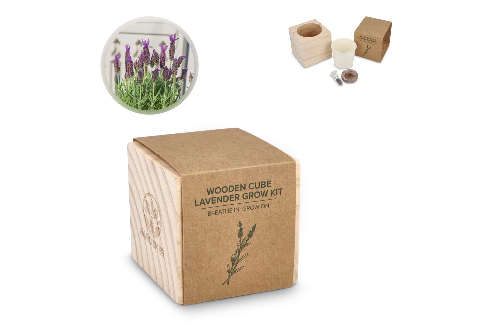 FSC Houten Plantenbak Set - Lavendel - JEFFS. Merchandise