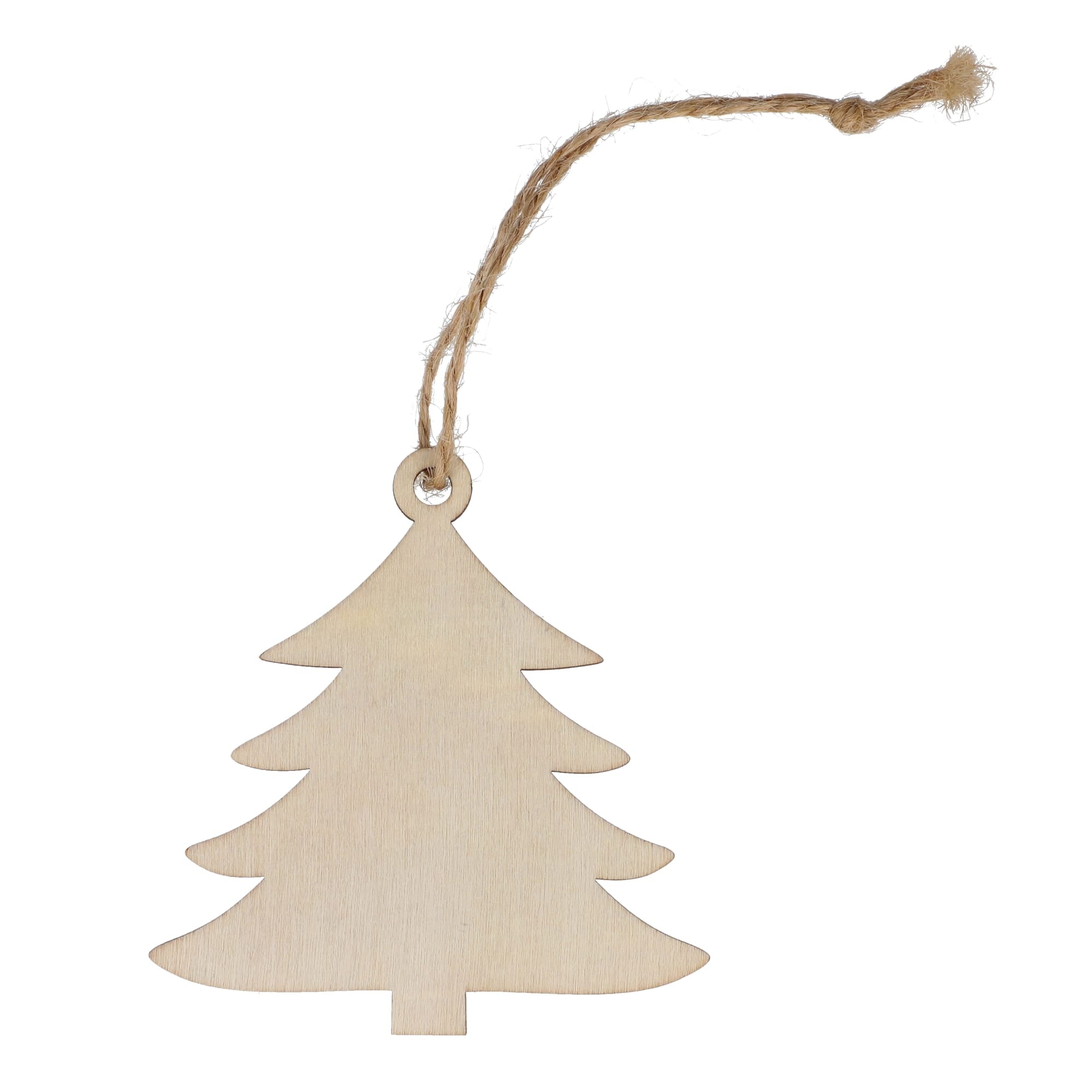 Houten kerstornament kerstboom - JEFFS. Merchandise