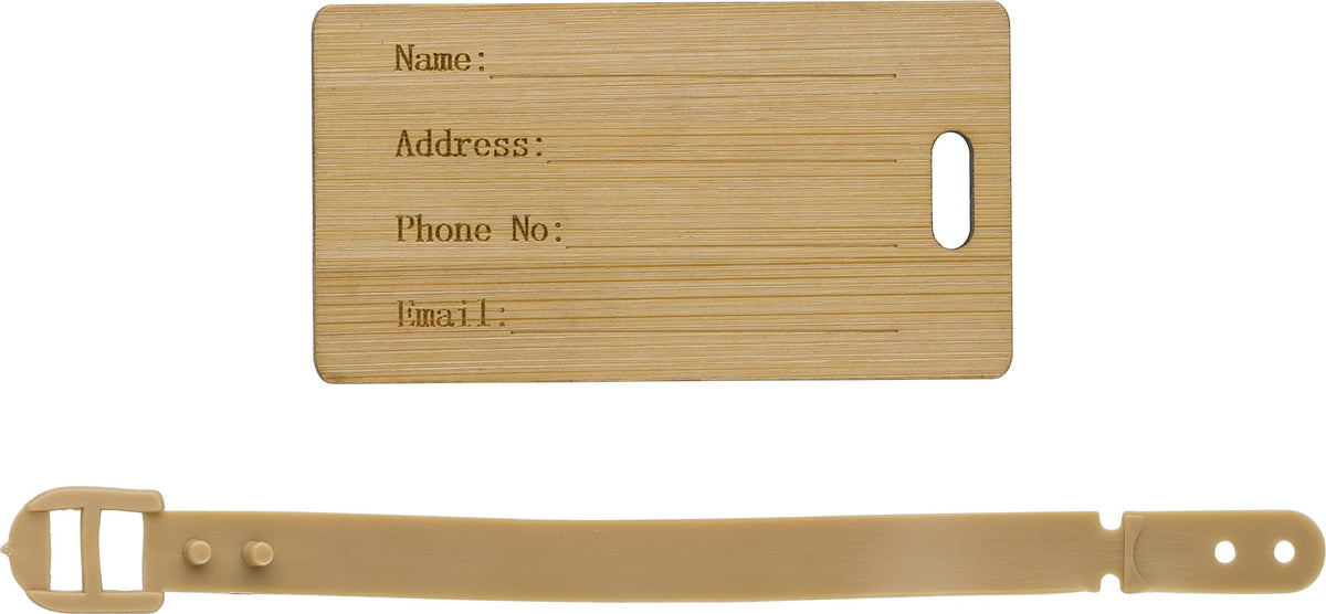 Kofferlabel Shawn | Bamboe
