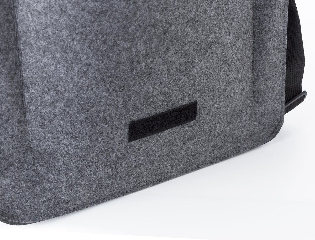 Laptoptas Layla | Vilt | 15 inch | Klittenband