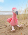 Pluchen flamingo Alicia | 18 cm