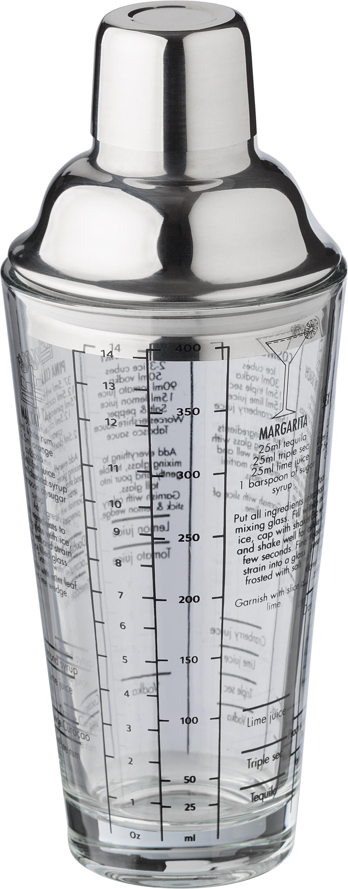 Cocktailshaker Adela | Glas | 400 ml
