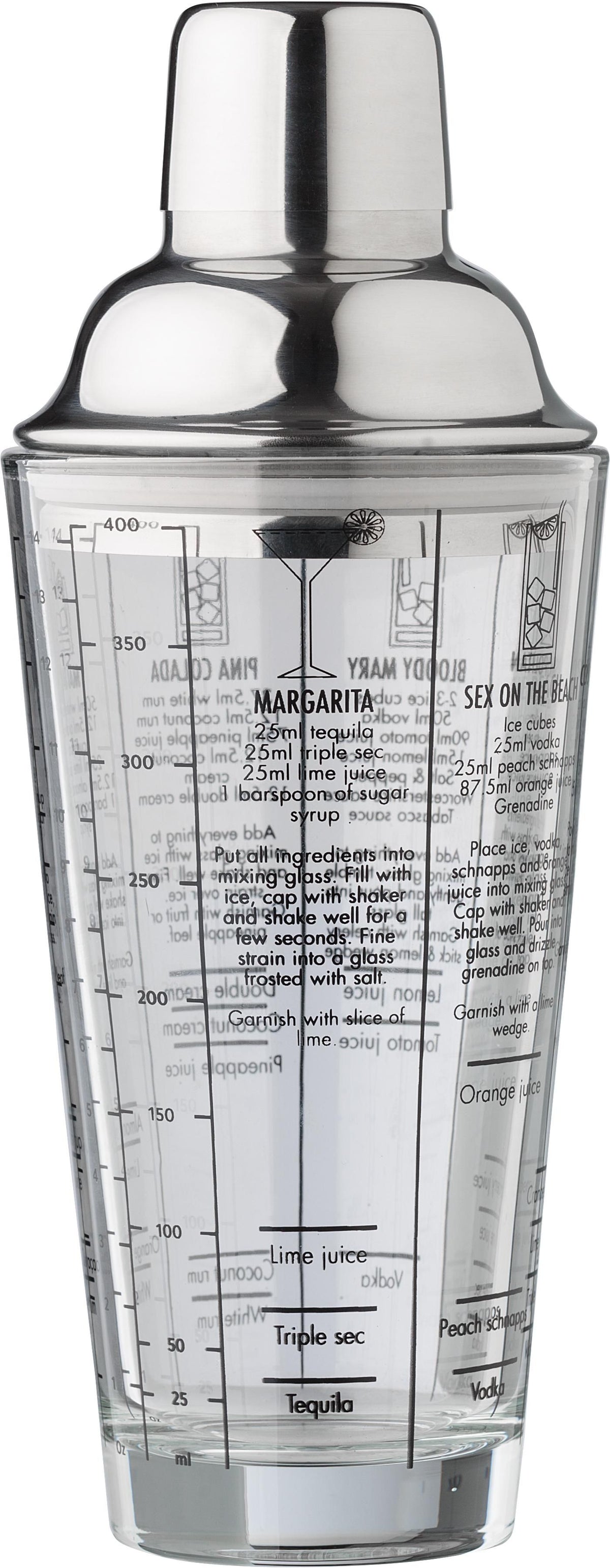 Cocktailshaker Adela | Glas | 400 ml