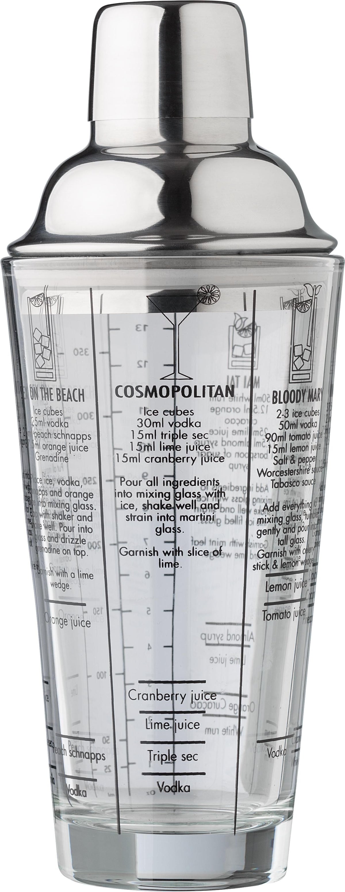 Cocktailshaker Adela | Glas | 400 ml