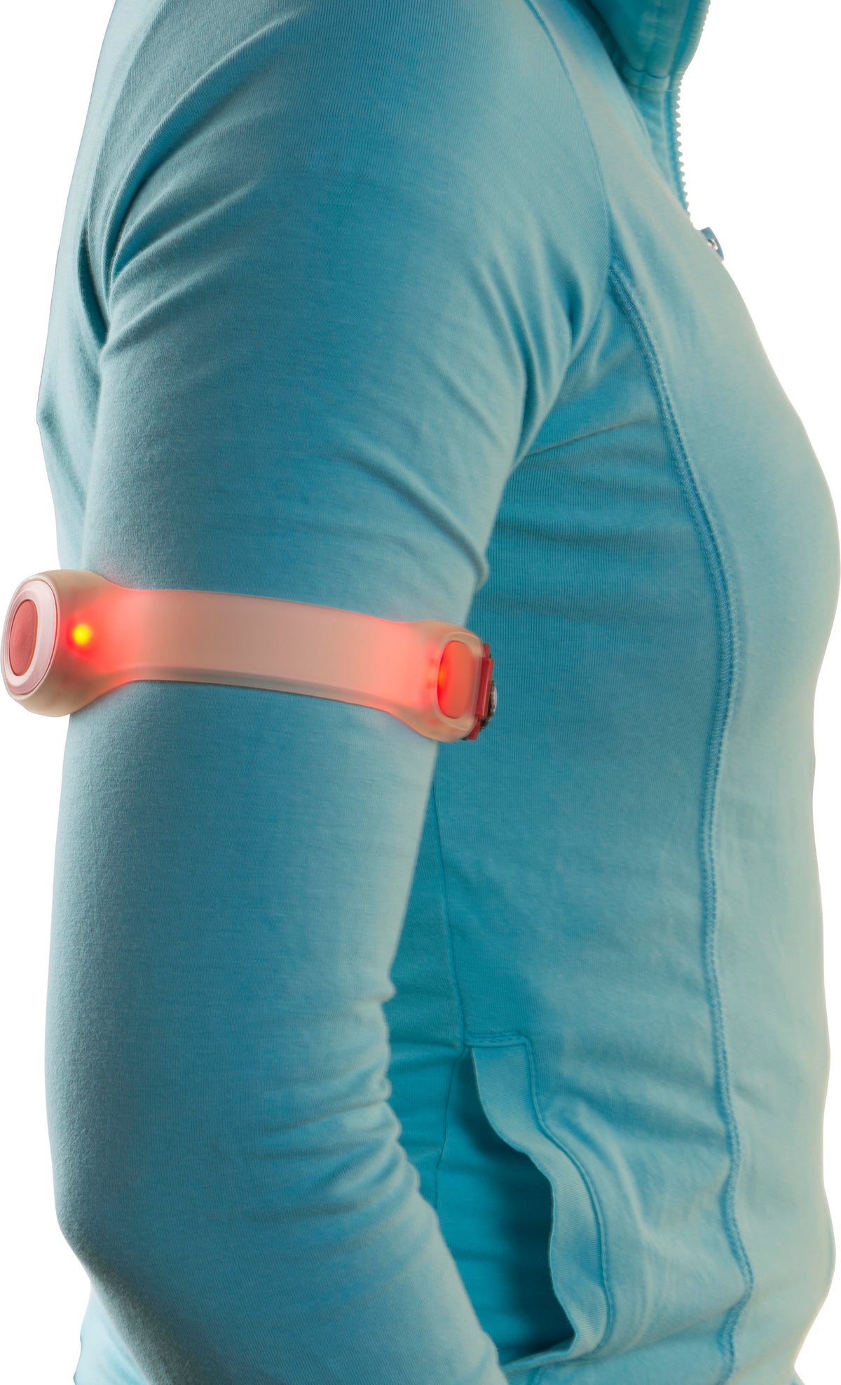 Veiligheidsarmband Jenna | Siliconen | 2 LED