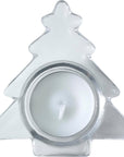 Waxinelichthouder Casey | Glas | Kerstboom