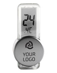 Thermometer Roxanne | Kunststof | Zuignap | Zilver