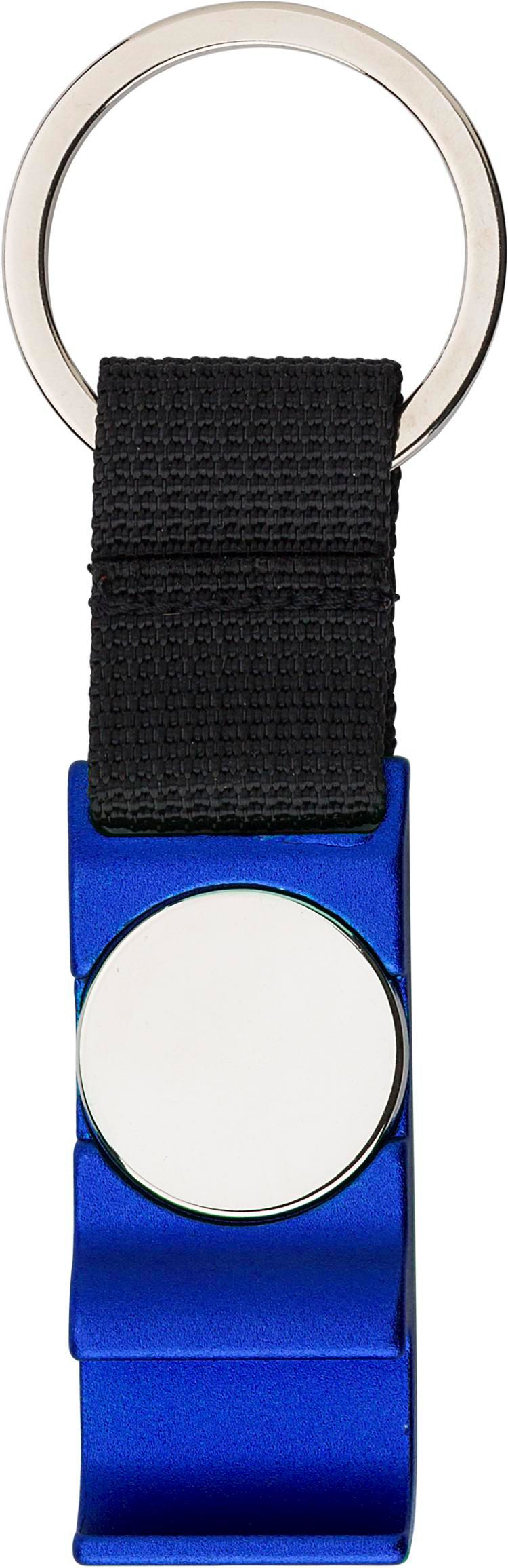 Sleutelhanger Lionel | Aluminium | Flesopener | Winkelwagenpenning