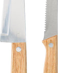Messenset Tony | Bamboe | 2 st | Magnetische doos