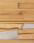 Messenset Tony | Bamboe | 2 st | Magnetische doos