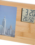 Weerstation Colton | Bamboe | Fotolijst