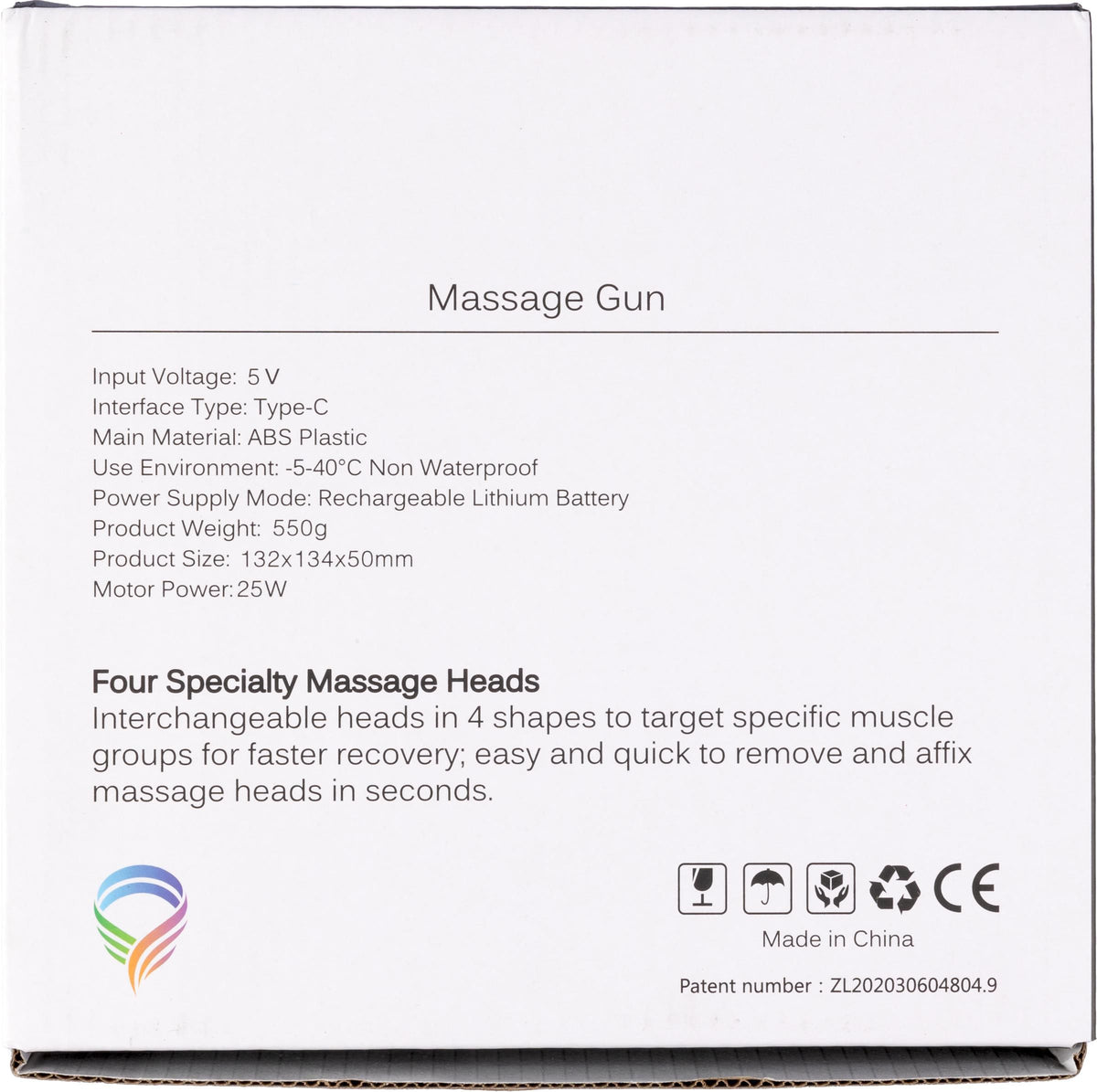 Massagegun Axel | Kunststof | Oplaadbaar