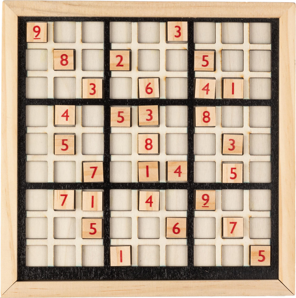 Sudokuspel Christa | Hout