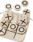 Boter-kaas-en-eieren-spel | Hout | Katoenen hoes