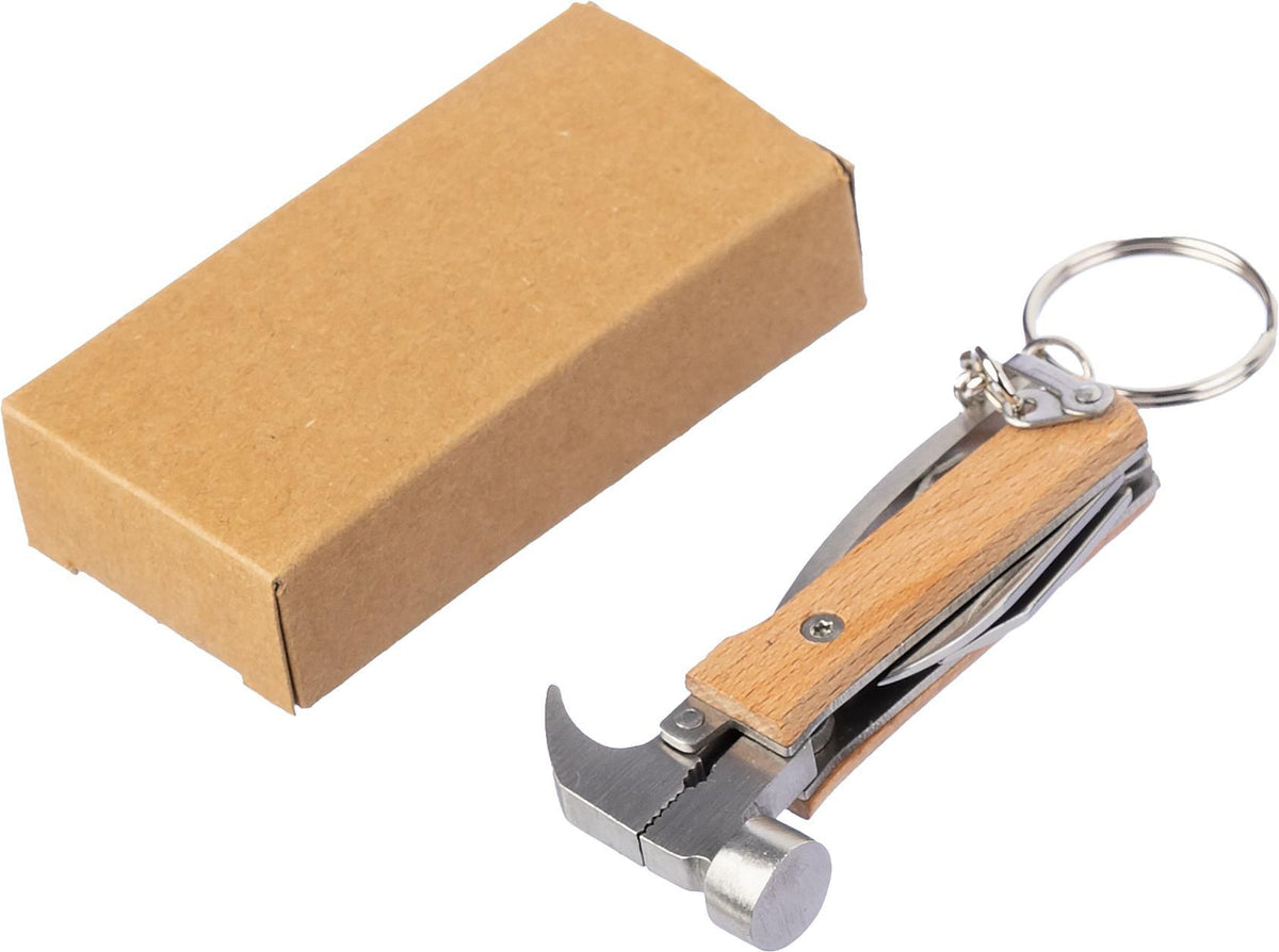Sleutelhanger Heinrich | Bamboe | Multitool