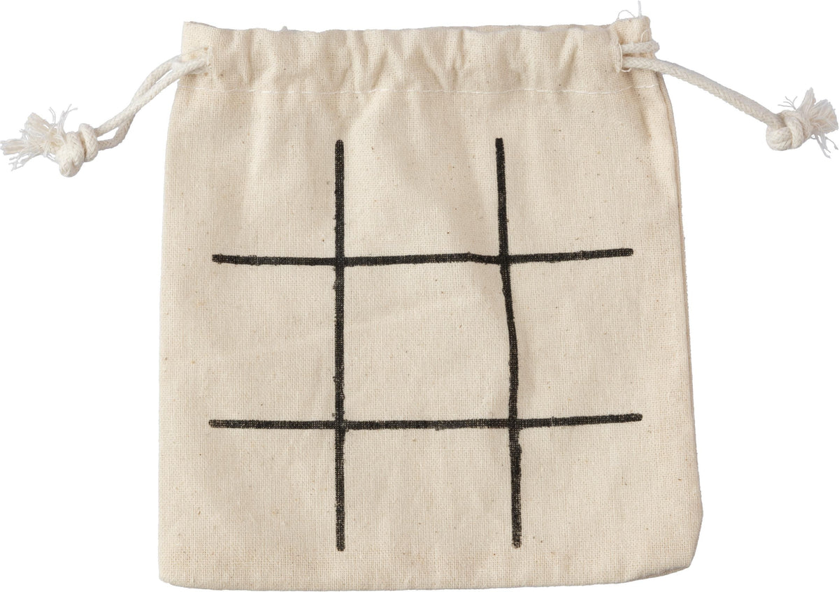 Boter-kaas-en-eieren-spel | Hout | Katoenen hoes